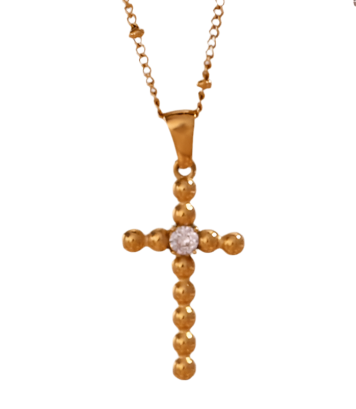 Diamond Cross Necklace