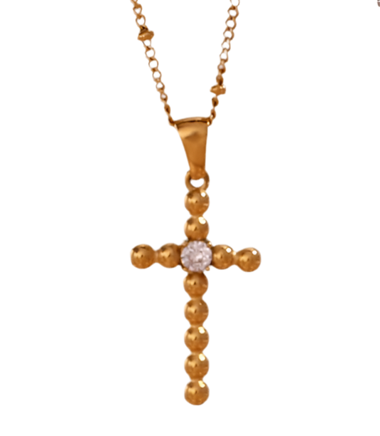 Diamond Cross Necklace