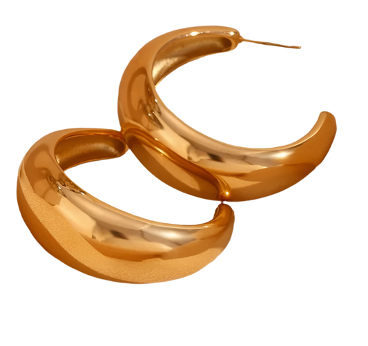 Chunky Gold Earrings